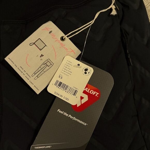 Free People Movement Gettin Lost Packable Pants Primaloft Puffer Black New NWT - Picture 9 of 10